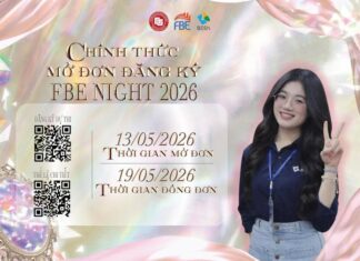 CHÍNH THỨC MỞ ĐƠN ĐĂNG KÝ FBE NIGHT 2026: A LITTLE DREAM OF ME