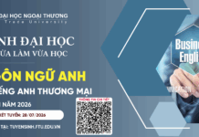 Ngành Ngôn ngữ Anh (Chuyên ngành Tiếng Anh thương mại)